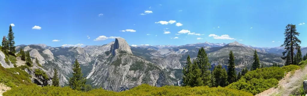 Panorama trail clearance yosemite national park