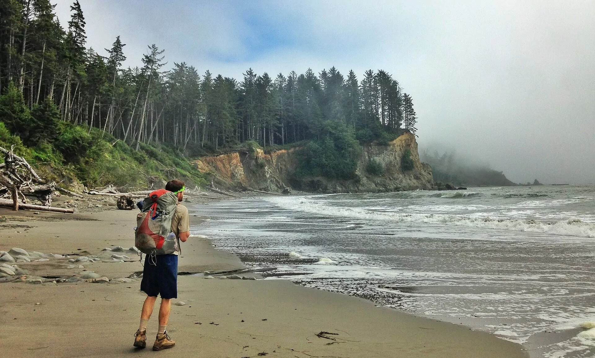 Olympic Backpacking, North Coast trekking, spring, early season backpacking, beach camping, Olympic national park hikes, Washington backpacking 