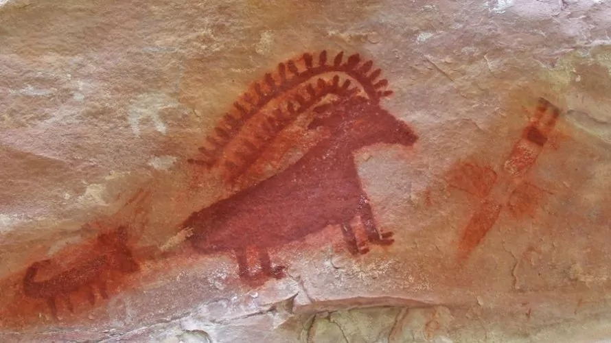 native american cave art symbols