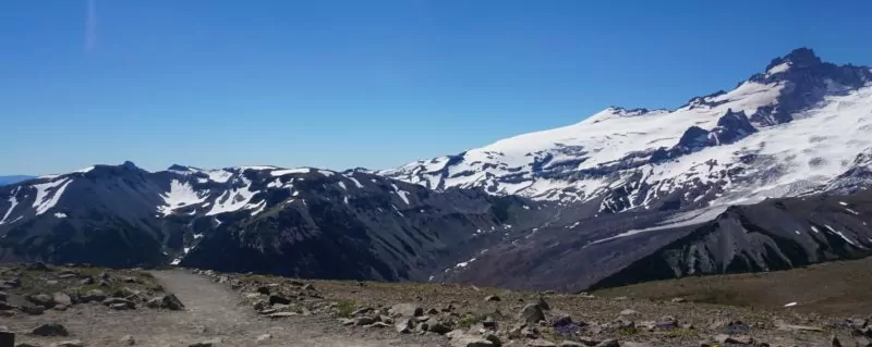 Mount Rainier snow mountains