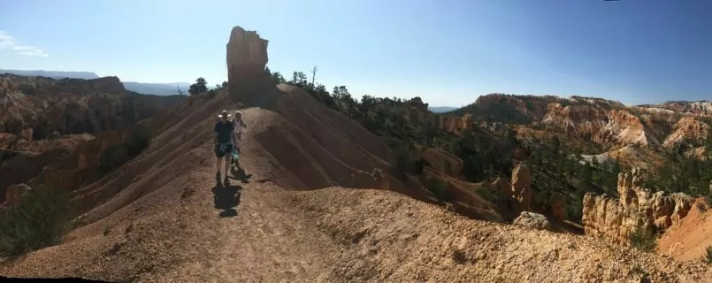 Hikers tower bridge