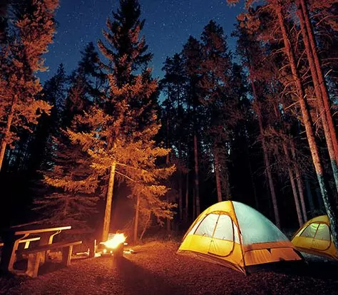 pacific northwest camping trip