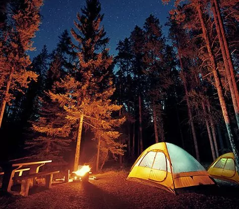 yellowstone camping trip itinerary