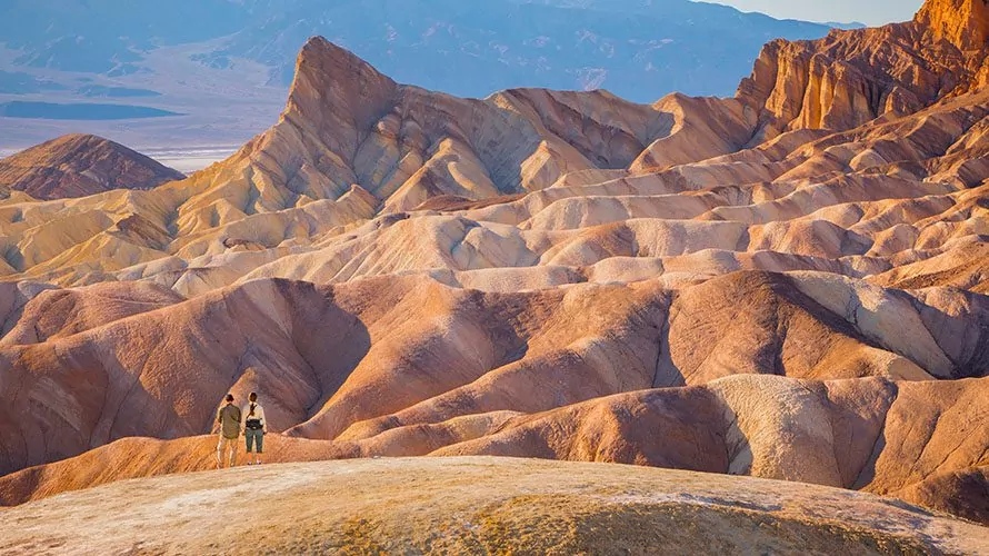 Death Valley Mesquite Flat Sand Dunes Information Hiking Trails Guide