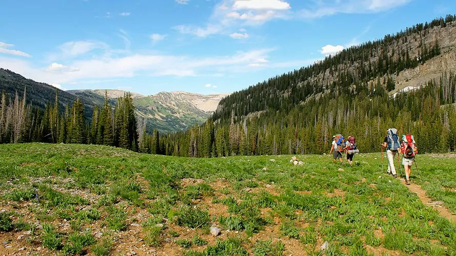 Granite Creek Backpacking Trip Wyoming 