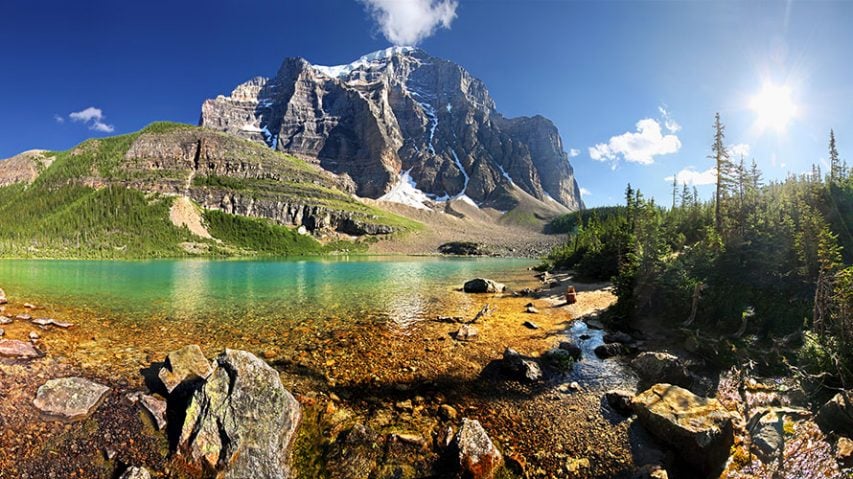 hiking tour from banff