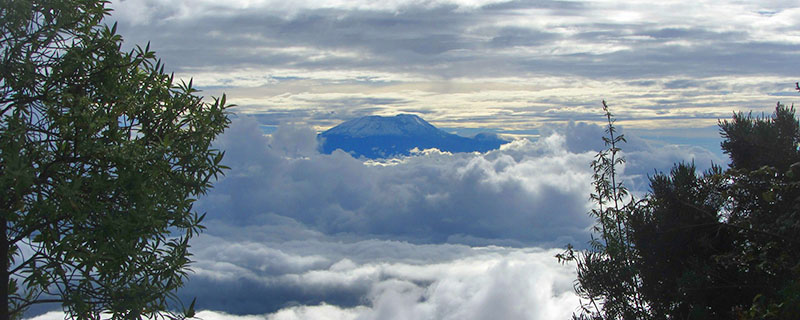 View of Kilimanjaro from afar