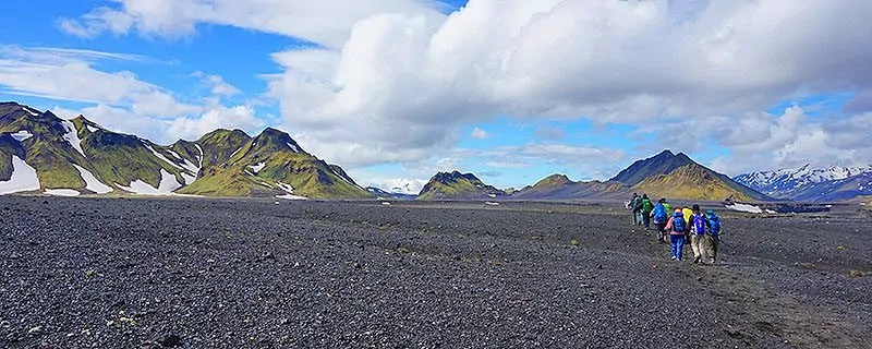 Rocky Icelandic landscape
