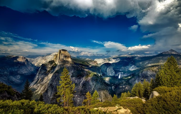 Yosemite and sky