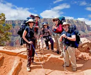 Hikers at Grand Canyon