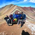 Group of hikers in Peru