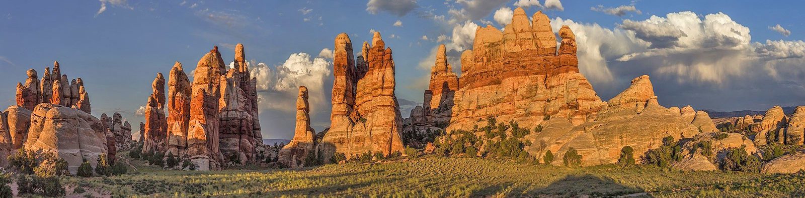 Beautiful spires in Canyonlands National Park