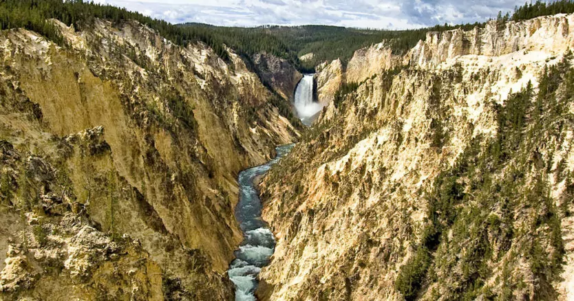 camping trip yellowstone