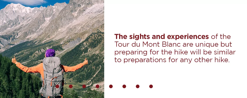 tour du mont blanc where to start