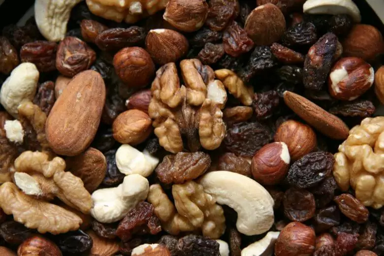 trail mix hiking snack