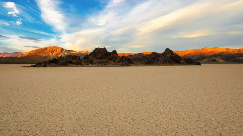 Sunset in Death Valley National Park