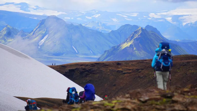 Laugavegur Trail in Iceland