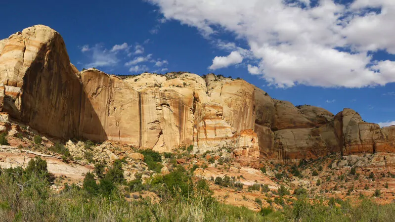 Cliffs of Capitol Reef National Park, Utah