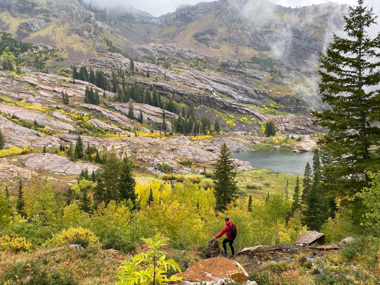 lake blanche in big cottonwood salt lake city