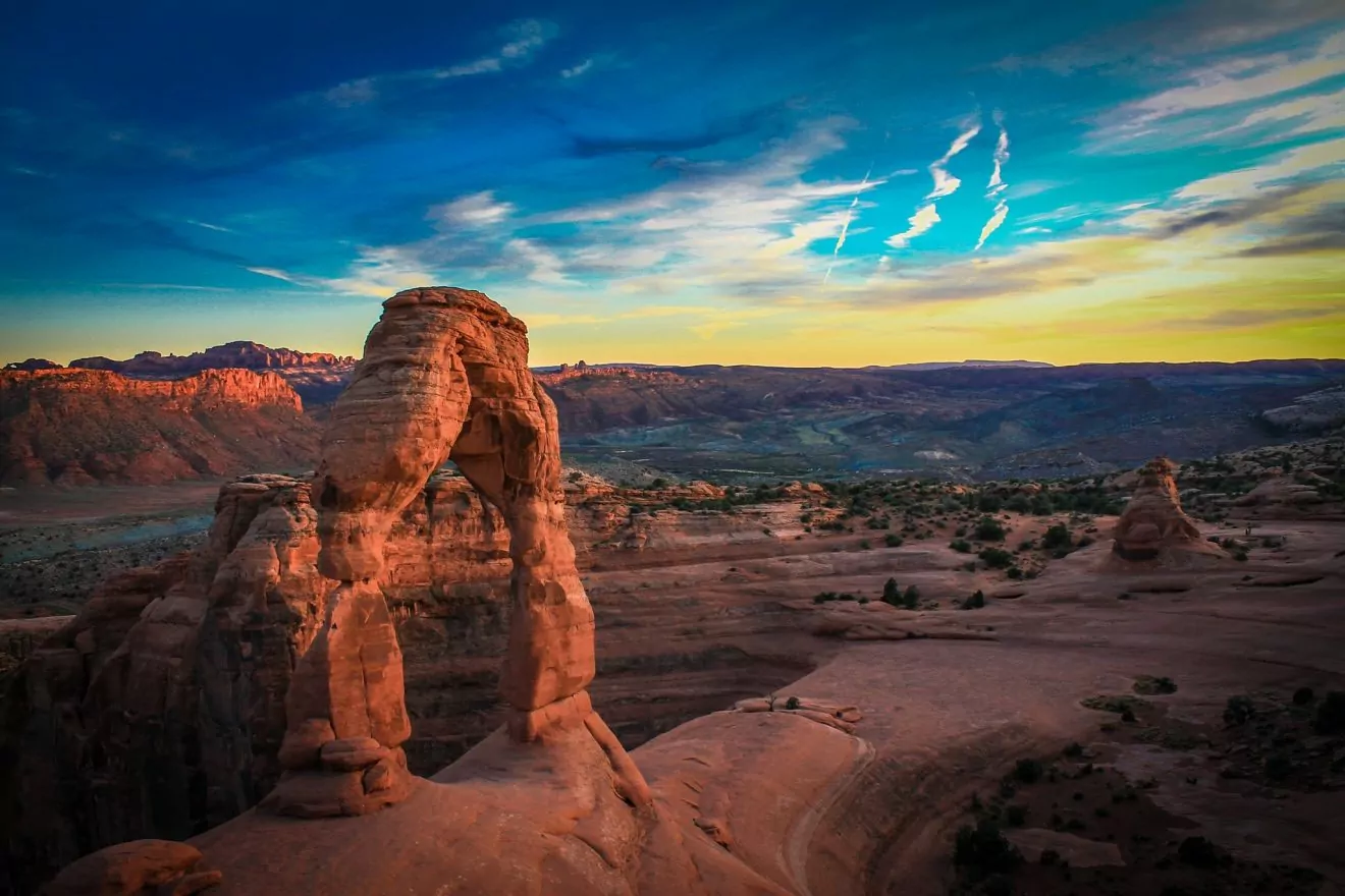 Delicate Arch in Arches National Park Utah