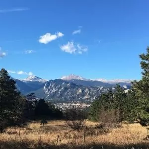 Sunny days on the hiking trials during July in Rocky Mountain National Park