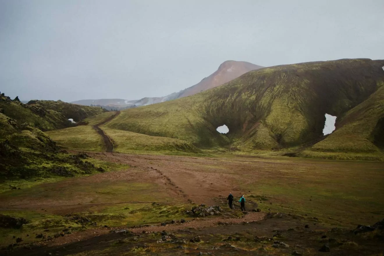 Day one on the Laugavegur Trail