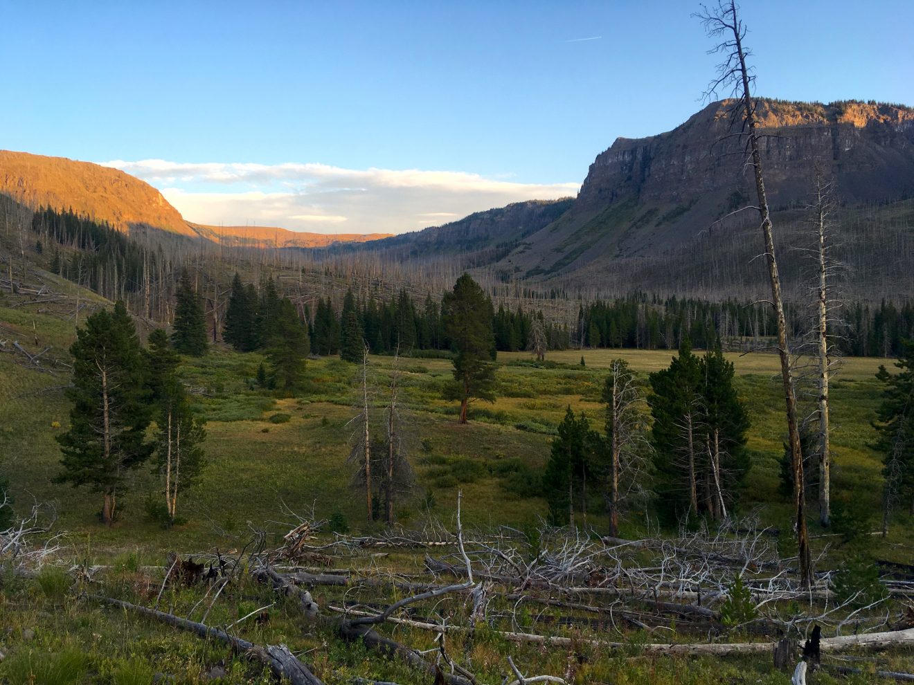 Chinese Wall Loop, Flat Tops Wilderness, Colorado