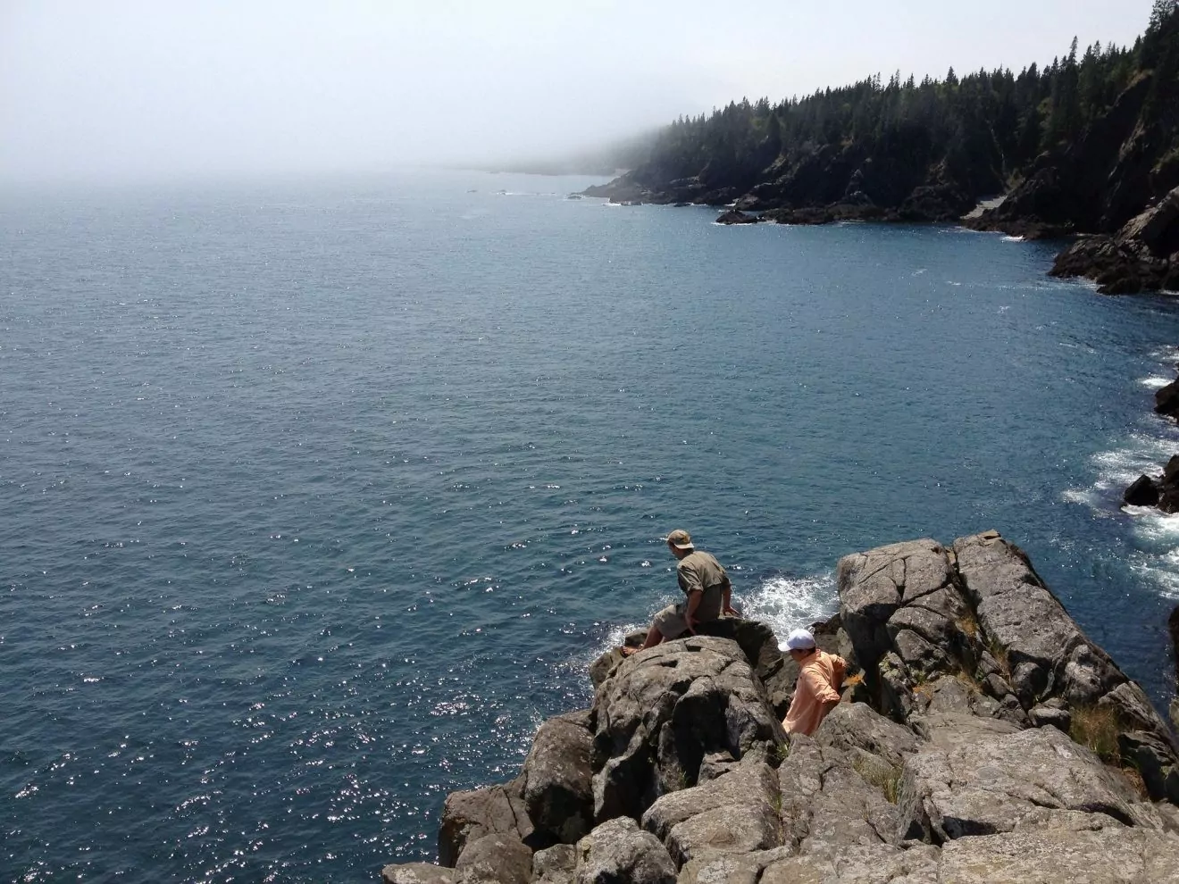 Cutler Coast trail in Maine, great beginner backpacking destination