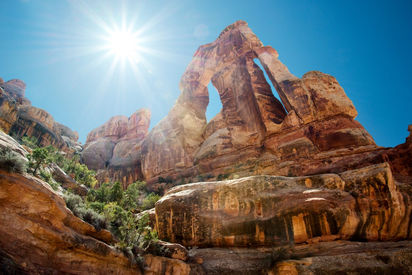 Druid Arch in Canyonlands Needles District