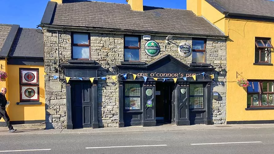 A classic pub in Ireland