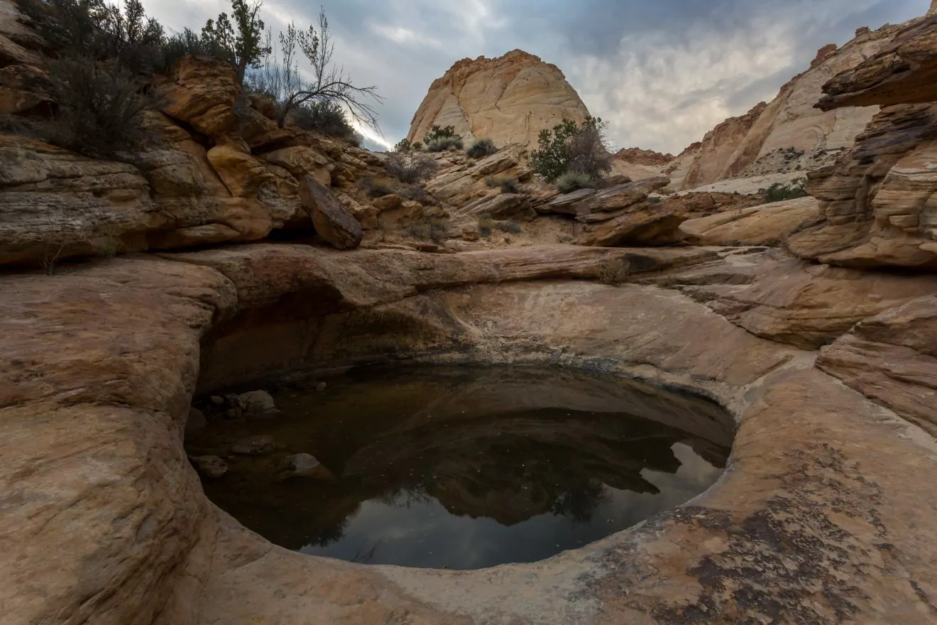 water source in the desert