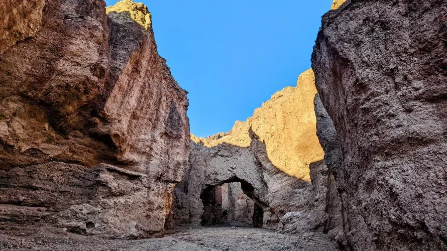 death valley natural bridge