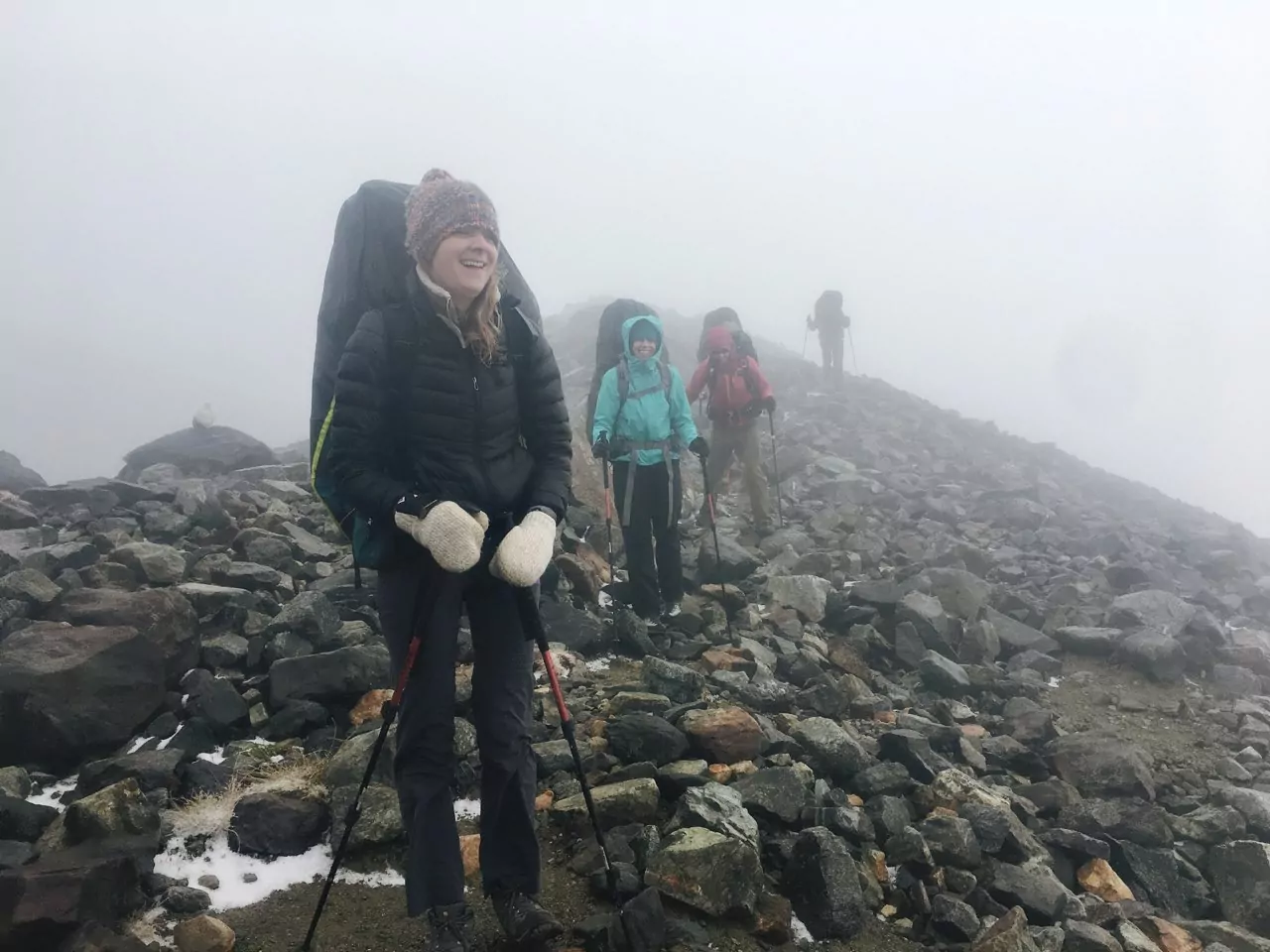 boulder field hike sahale arm 