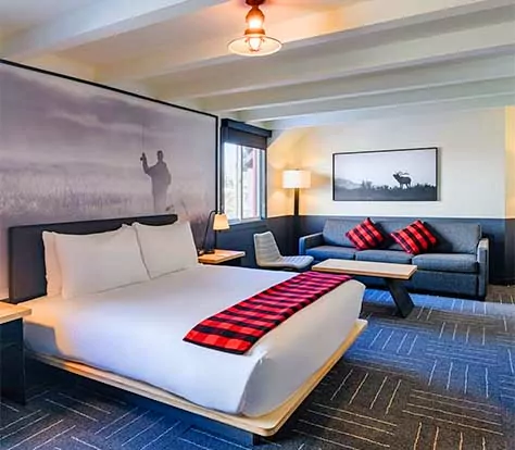 Mountain Modern Hotel in Jackson, Wyoming