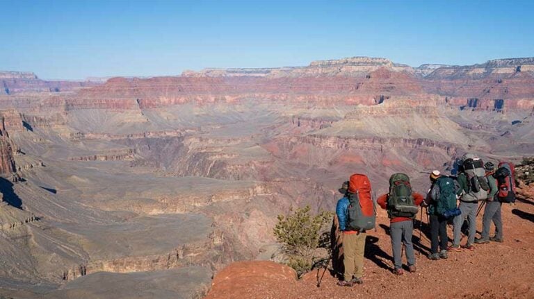 Hiking and Camping Backpacks for Rim to Rim Grand Canyon