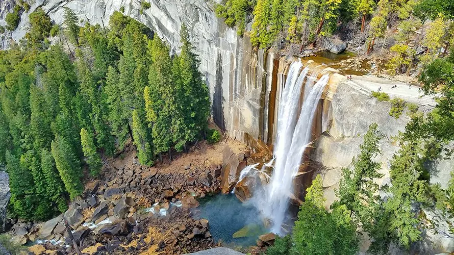 Vernal Fall in Yosemite National Park