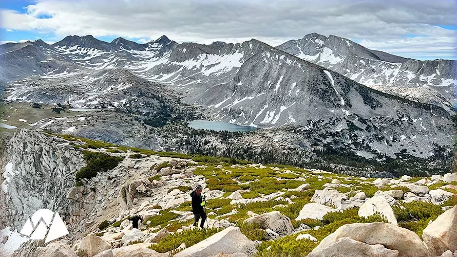 Hiker in the High Sierra of Yosemite National Park