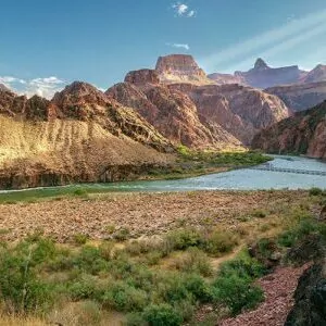 Grand canyon in November things to see river cliff mountain desert