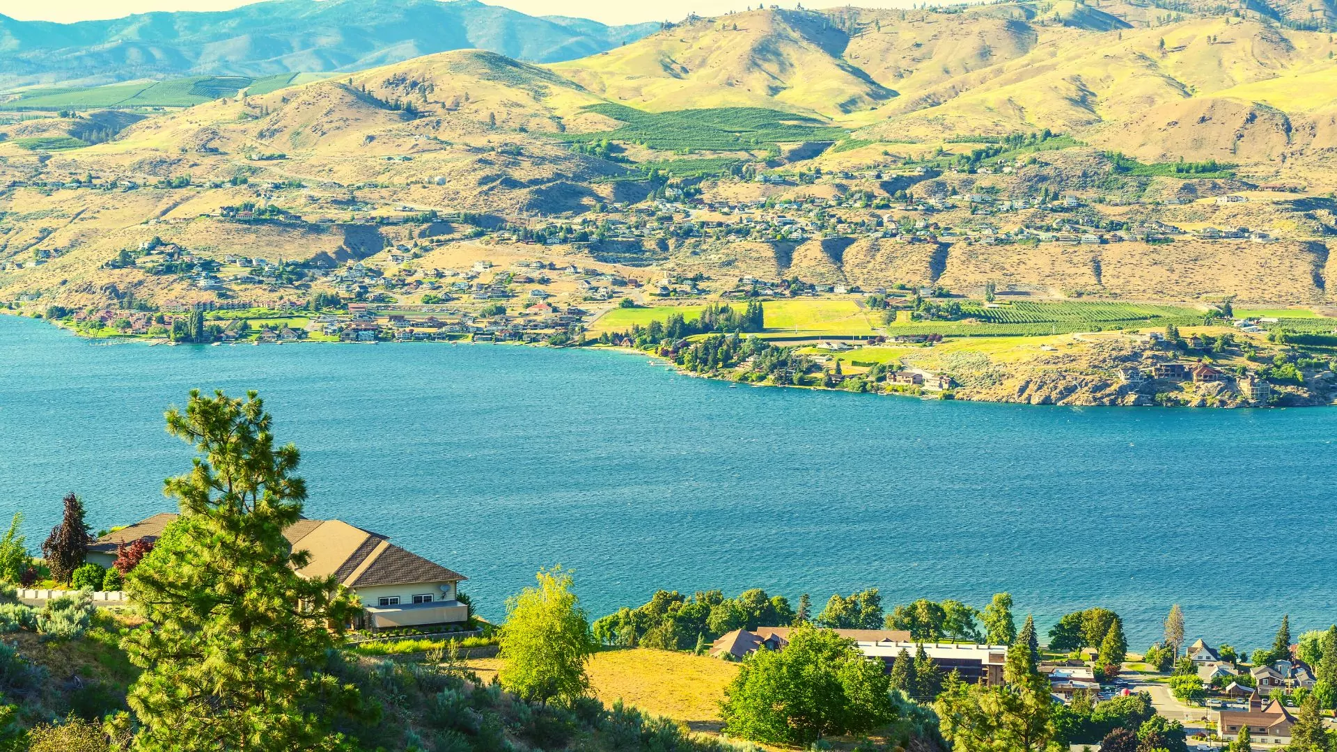 Lake chelan fishing washington hi-res stock photography and images