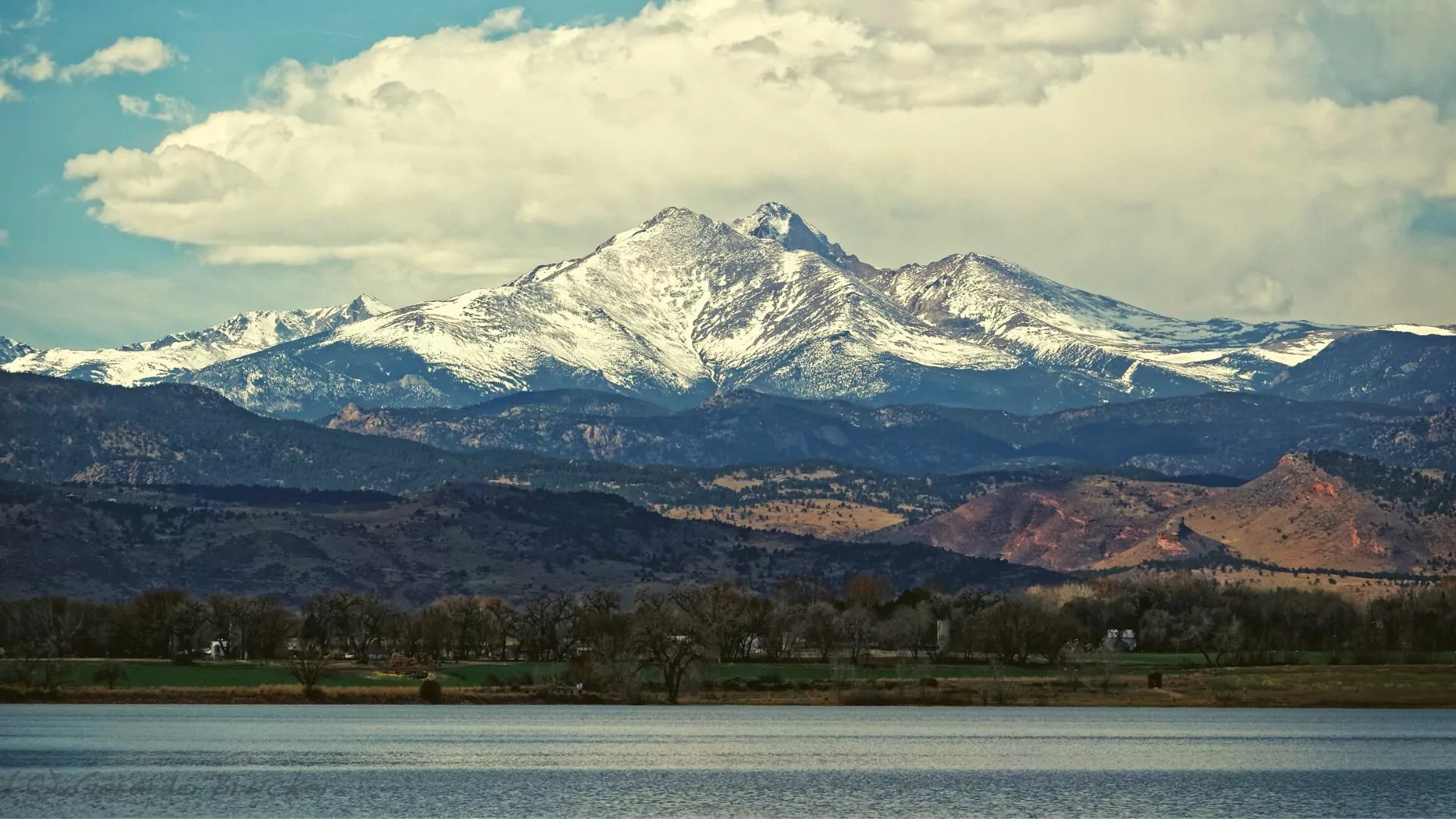 Longs Peak. Rocky Mountain National Park, Colorado