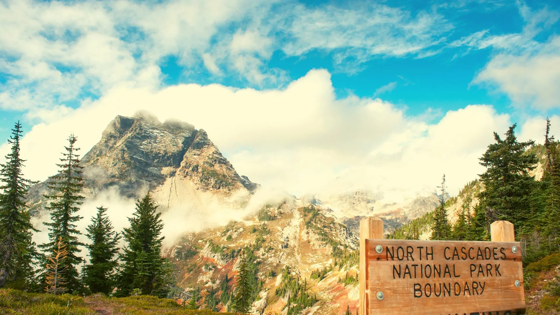 North Cascades National Park Boundary