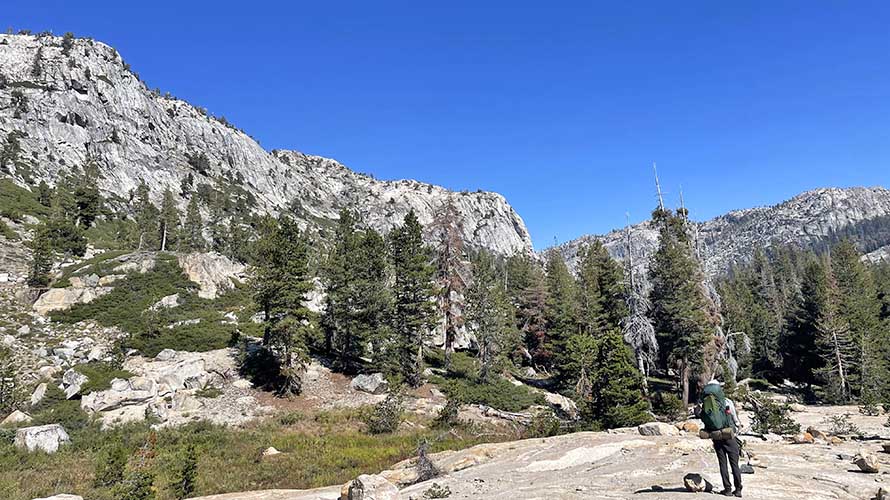 Hiking and backpacking in the Emigrant Wilderness, California