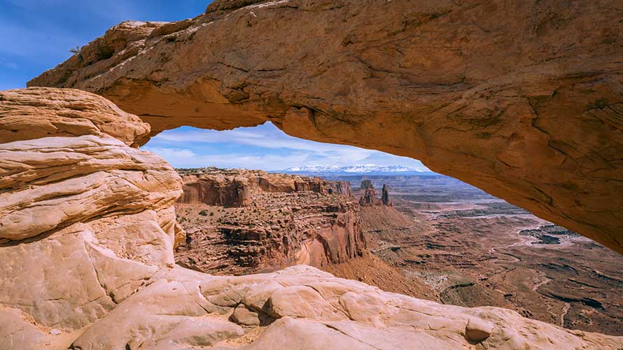 Mesa Arch in Canyonlands National Park, Utah