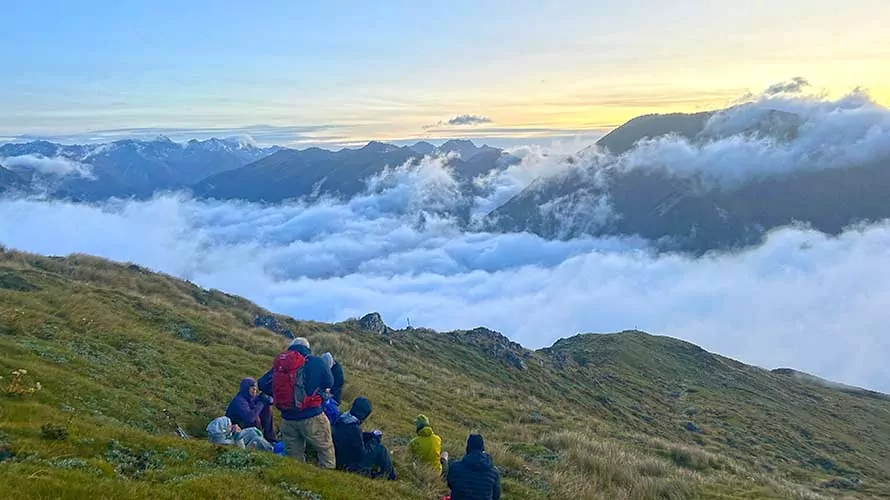 Lewis Top Track at Sunrise