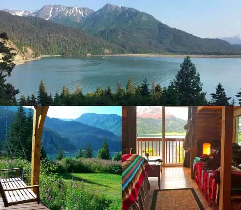 3 Moose Cabins lodget in Homer, Alaska