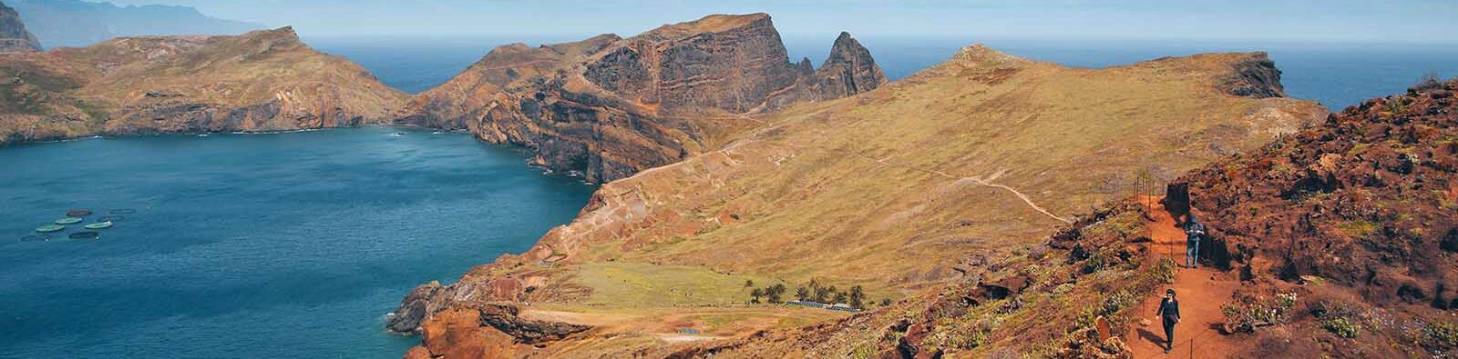 Ponta de São Lourenço Hiking area in Madeira, Portugal