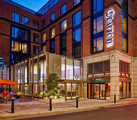 Grafton Hotel in Dublin, Ireland