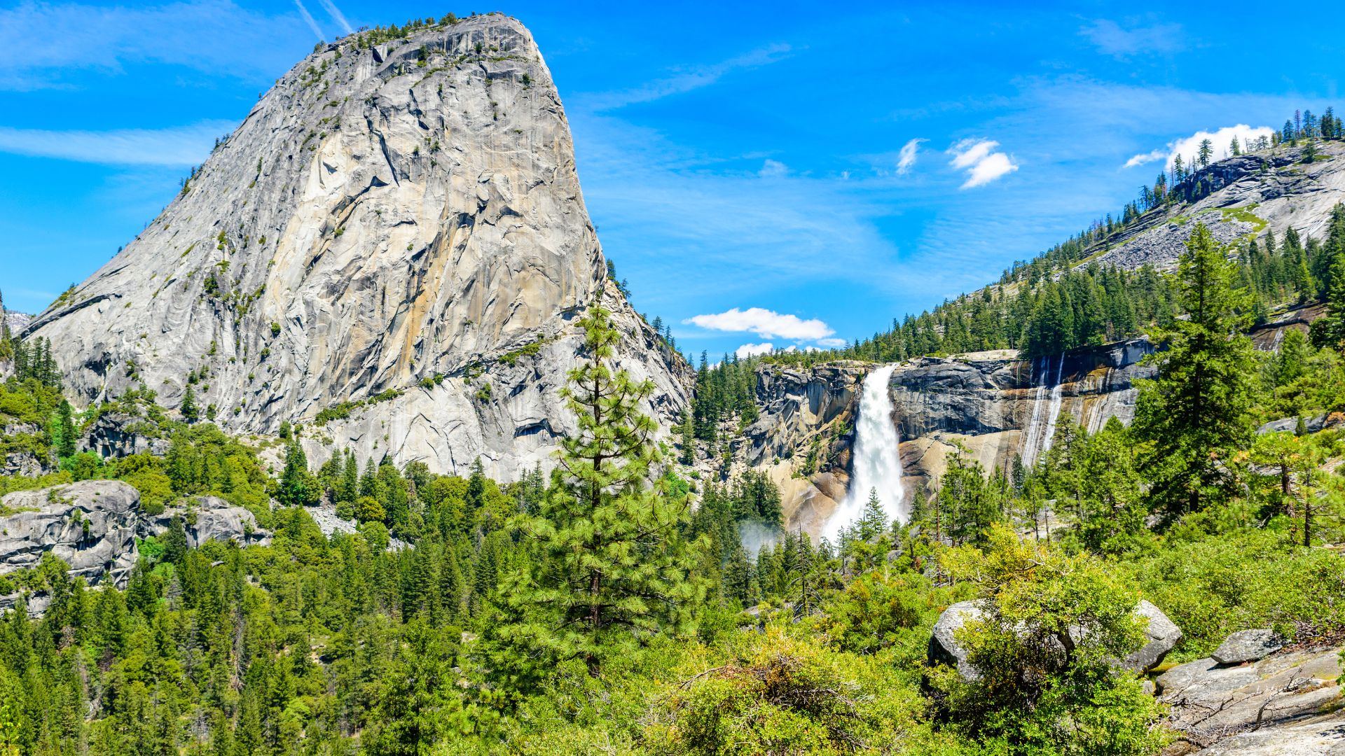 John Muir trail hike ends in Yosemite National Park