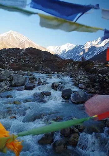 River in the Langtang Valley, Nepal
