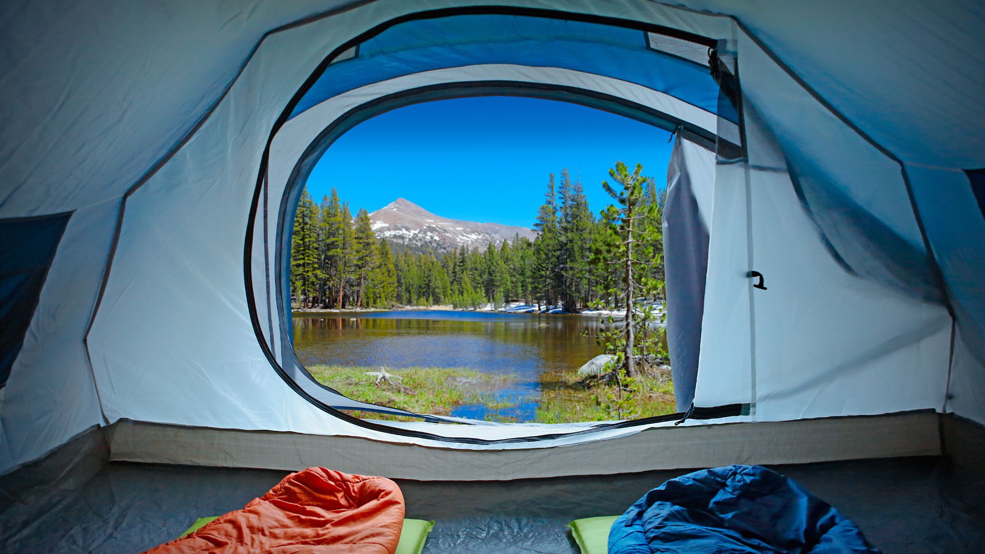 Yosemite tent camping